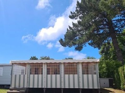 MOBILHOME 6 personnes - Mobilhome  IMMOBILHOME)3 chambres clim/LL/LV et vue exceptionnelle sur la baie de Bonne Anse