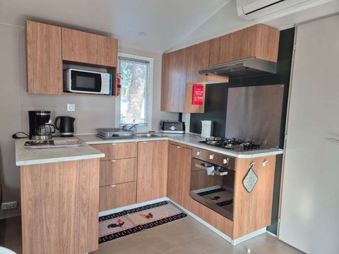 MOBILHOME 6 personnes - Mobil-home 2 chambres - 2 salles de bain - Contis AVENT2 MH 201