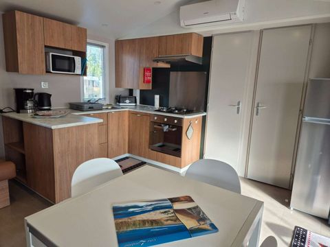 MOBILHOME 6 personnes - Mobil-home 2 chambres - 2 salles de bain - Contis AVENT2 MH 201