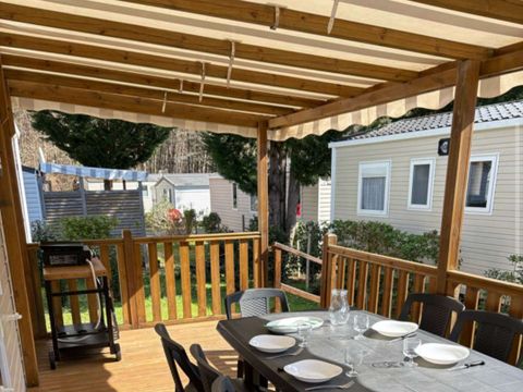 MOBILHOME 8 personnes - Mobil-home 3 chambres - Contis BORA MH 385