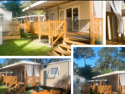 MOBILHOME 8 personnes - Mobil-home 3 chambres - 2 salles de bain - Contis
