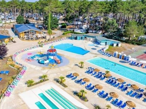 Tour Opérateur et particuliers sur camping Les Dunes de Contis - Funpass non inclus - Camping Landes