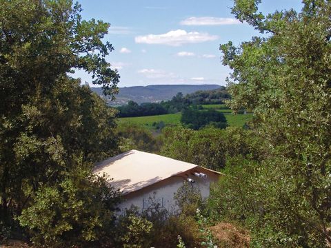 Tente en toile et en bois 5 personnes - Safari (haute saison vendredi)