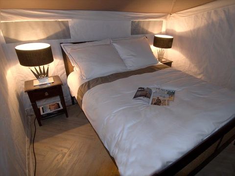 TENTE TOILE ET BOIS 4 personnes - Royal Lodge