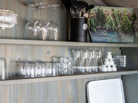 Tente en toile et en bois 5 personnes - Krk - Tente safari de luxe