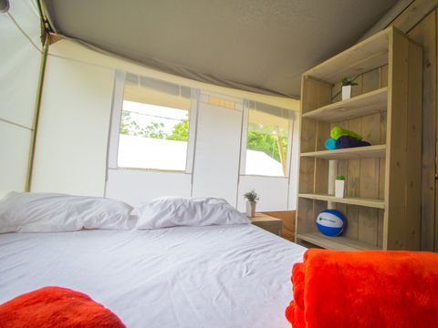 Tente en toile et en bois 5 personnes - Krk - Tente safari de luxe