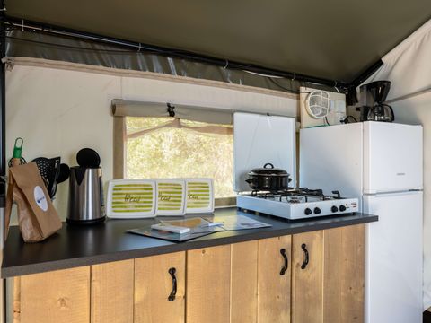 TENTE TOILE ET BOIS 5 personnes - Krk - Tente Safari Confort