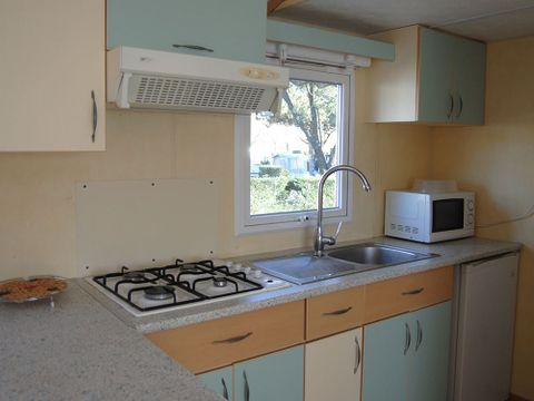 MOBILHOME 6 personnes - MH2 - avec convertible 27 m²