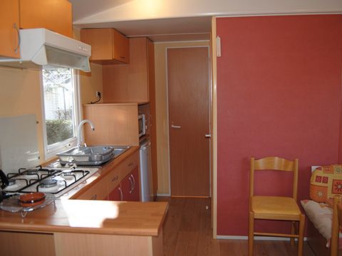 MOBILHOME 6 personnes - MH2 avec convertible 27 m²