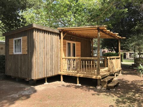CHALET 5 personnes - Cabane 17 m² - 2 chambres sans sanitaires