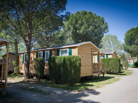 MOBILHOME 4 personnes - Confort 28 m² - 2 chambres - climatisation 