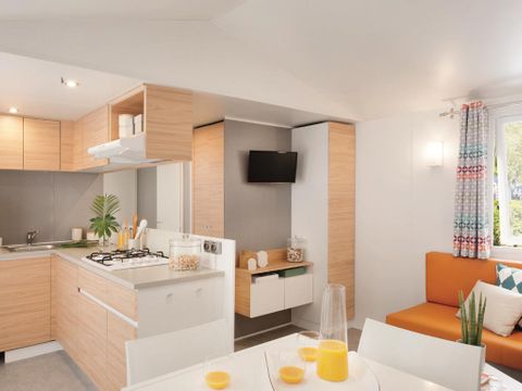 MOBILHOME 8 personnes - Mobil-home Premium K 40 m² - 3 chambres - climatisation