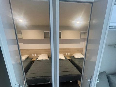 Mobilhome 6 personnes - CONFORT - 3 chambres - TV-CLIM