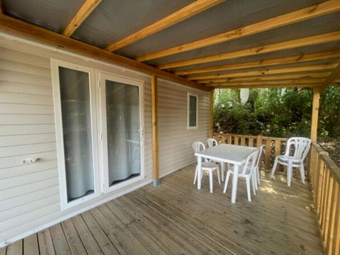 Mobilhome 6 personnes - CONFORT - 3 chambres - TV-CLIM