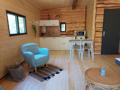 Chalet 2 personnes - CHALET BOIS 28 m2 2 personnes
