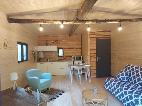 Chalet 2 personnes - CHALET BOIS 28 m2 2 personnes