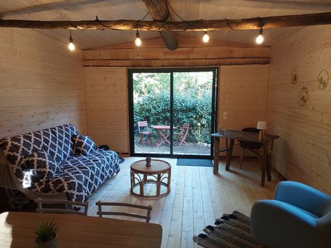 Chalet 2 personnes - CHALET BOIS 28 m2 2 personnes