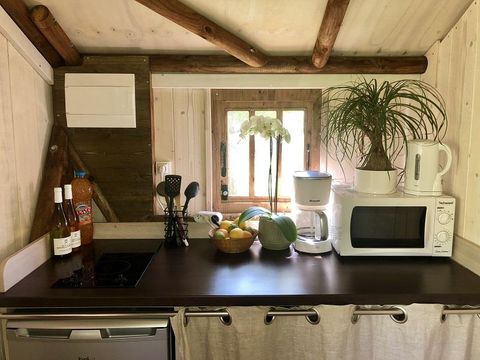 BUNGALOW TOILÉ 4 personnes - LODGE sans sanitaires