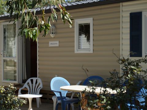 MOBILHOME 4 personnes - Argentella 31 m², climatisé, 2 chambres