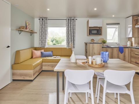 MOBILHOME 6 personnes - Ostriconi 35 m², climatisé, 3 chambres 2 sdb