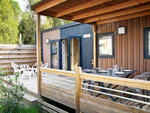 MOBILHOME 4 personnes - Santa-Giulia 32 m², climatisé, 2 chambres