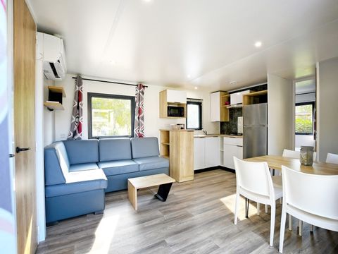 MOBILHOME 4 personnes - Santa-Giulia 32 m², climatisé, 2 chambres
