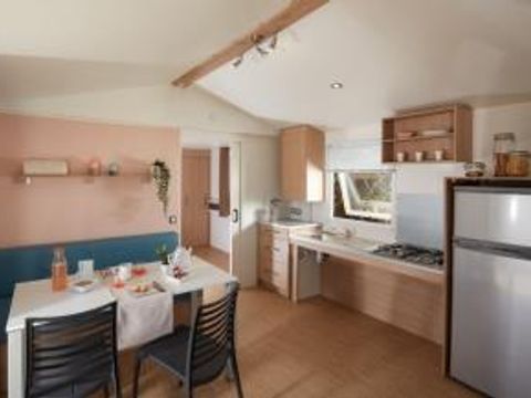 MOBILHOME 4 personnes - PMR 35 m², climatisé, 2 chambres
