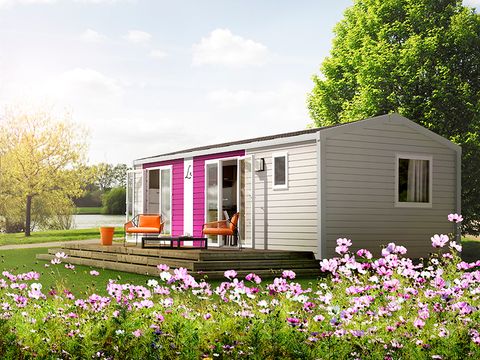MOBILHOME 4 personnes - Mobil Home Bay 2 ch 4 pl Terrasse semi-couverte Clim TV