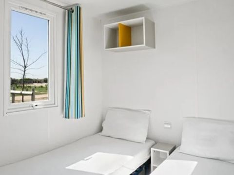 Mobilhome 6 personnes - Comfort | 3 Ch. | 6 Pers. | Terrasse surélevée | Clim.