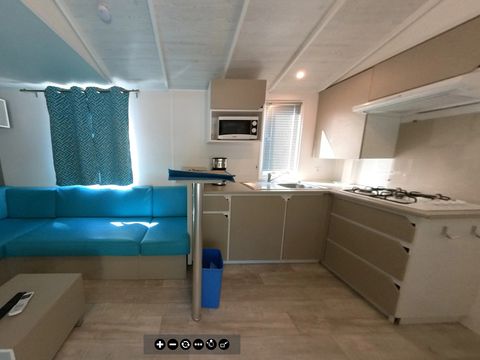MOBILHOME 8 personnes - Cottage Famille 4 chambres + Clim