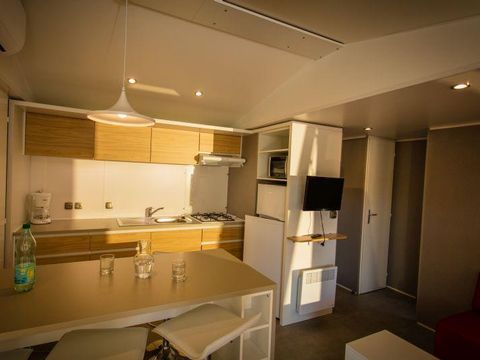 MOBILHOME 6 personnes - C- Mobil-home caraïbes climatisé 2 chambres
