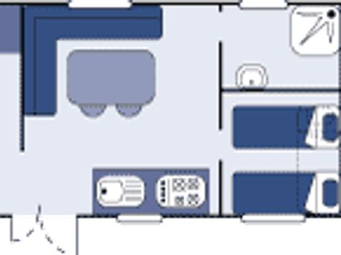 Mobilhome 5 personnes - COTTAGE