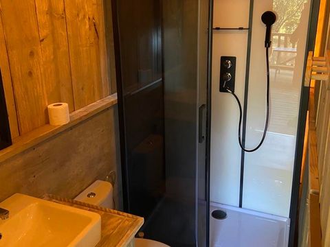 TENTE TOILE ET BOIS 4 personnes - Tente Lodge 2 chambres