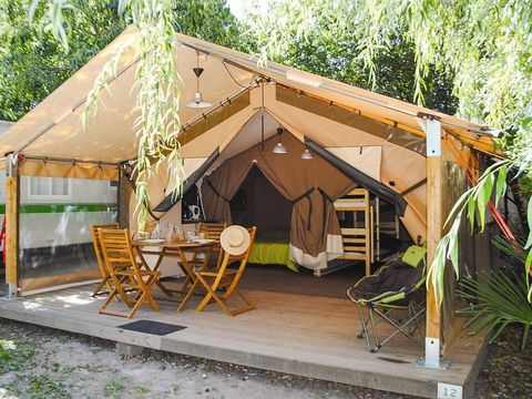 Bungalow toilé 5 personnes - 2 chambres - 30m²