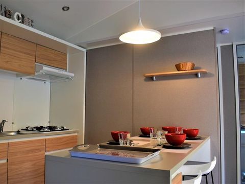 MOBILHOME 6 personnes - GRAND CHARME CLIM / TV / PLANCHA GAZ