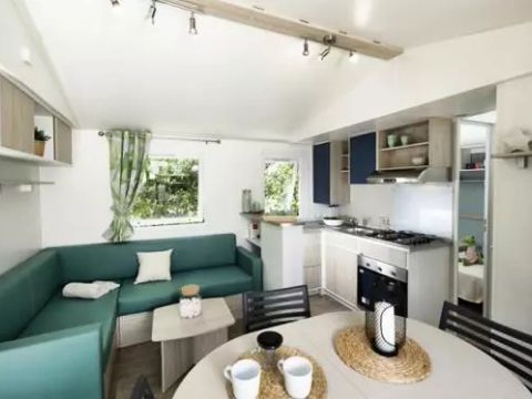 MOBILHOME 6 personnes - Mobil Home 4 Pièces 6 Personnes Climatisé 