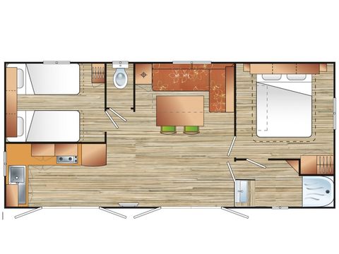 CHALET 4 personnes - Premium XL Le Llech