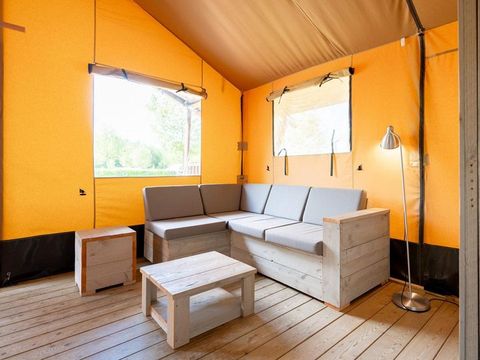 TENTE TOILE ET BOIS 6 personnes - Cani-lodge 6P