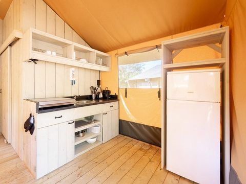 TENTE TOILE ET BOIS 6 personnes - Cani-lodge 6P