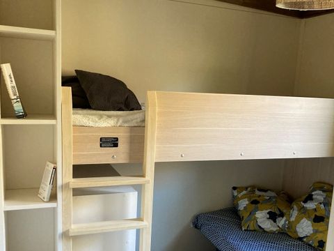 CHALET 6 personnes - Portland Premium 35m² - 3 chambres + TV + LV + Terrasse semi couverte