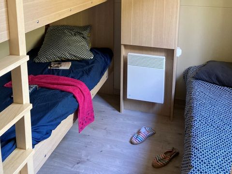 CHALET 5 personnes - Morea Premium 25m² - 2 chambres + TV + LV + terrasse couverte