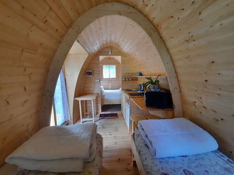 Tiny house 4 personnes - Cabane Perce Neige