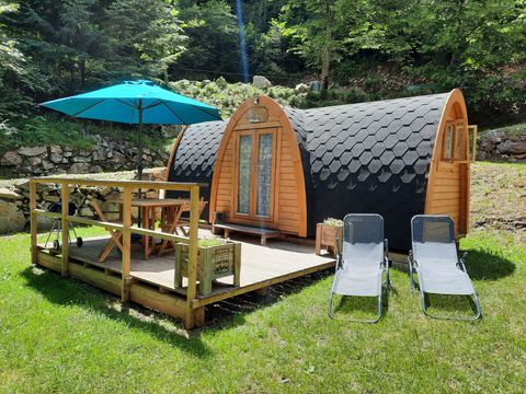 HÉBERGEMENT INSOLITE 4 personnes - Cabane Perce Neige