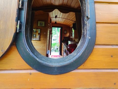 Tiny house 2 personnes - Roulotte Gentiane 12 M²