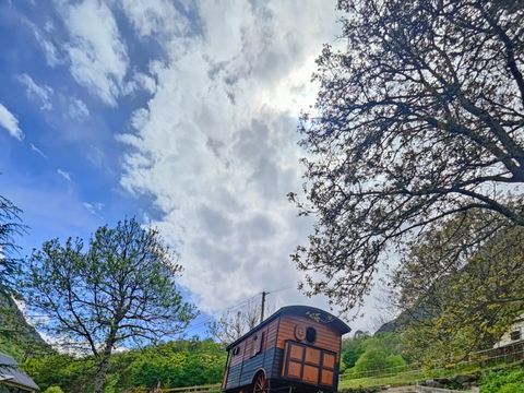 Tiny house 2 personnes - Roulotte Gentiane 12 M²