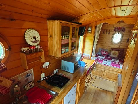 Tiny house 2 personnes - Roulotte Gentiane 12 M²