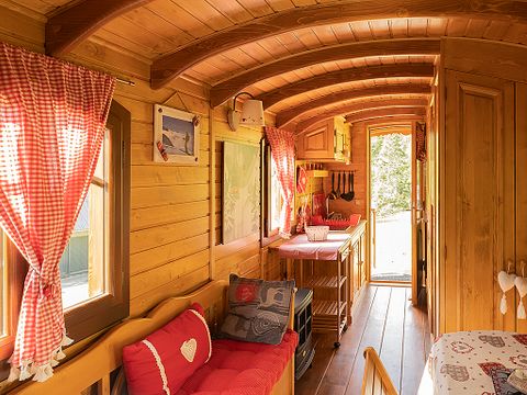 Tiny house 2 personnes - Roulotte Ancolie