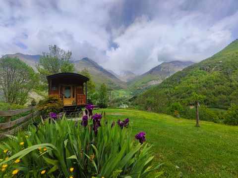 Tiny house 4 personnes - Roulotte Edelweiss 18 m²