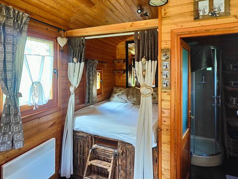 Tiny house 4 personnes - Roulotte Rhododendron 18 m²