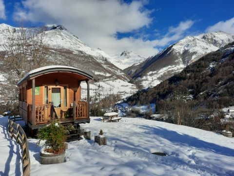 Tiny house 4 personnes - Roulotte Rhododendron 18 m²